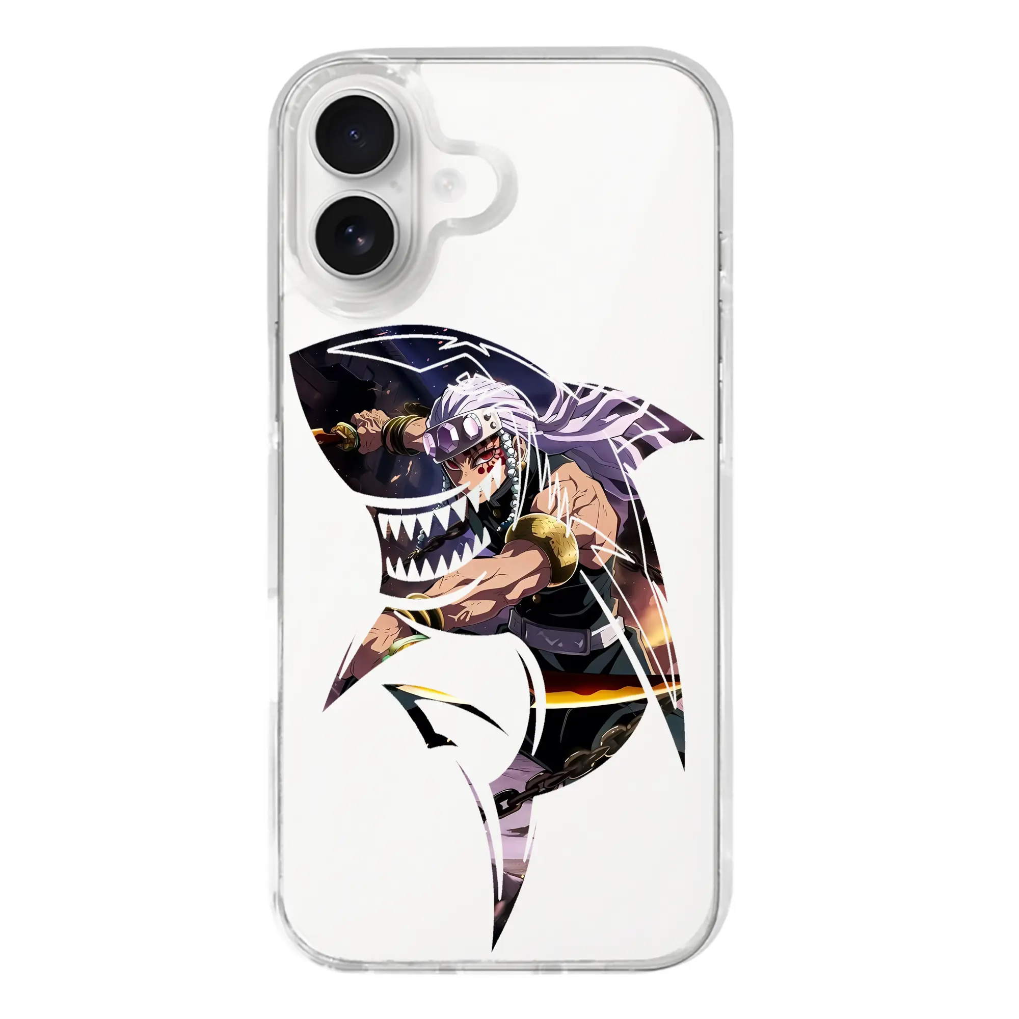 鬼滅の刃 グッズ,宇髄 天元 - iPhone 17シリーズ 透明スマホケース – 薄型・耐衝撃・精密フィット保護カバー